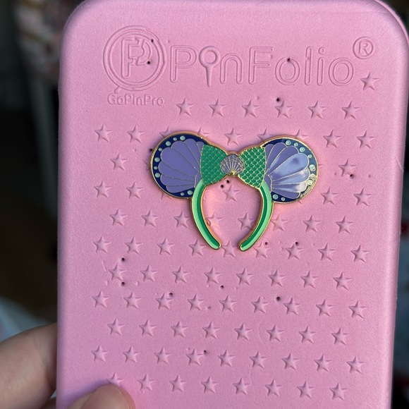 Boxlunch Exclusive Loungefly Disney Princess Minnie Ears Mystery Pin— Ariel - Picture 3 of 3